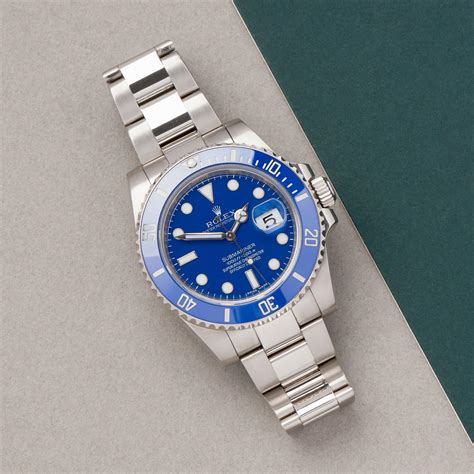 smurf rolex for sale|rolex submariner smurf white gold.